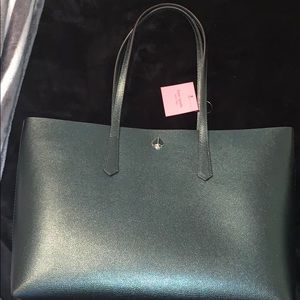 Brand new Kate spade tote with detachable pouch